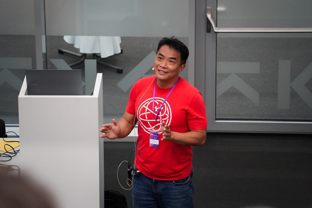 Thomas Chiu beim EdTech Talents Summit in Linz